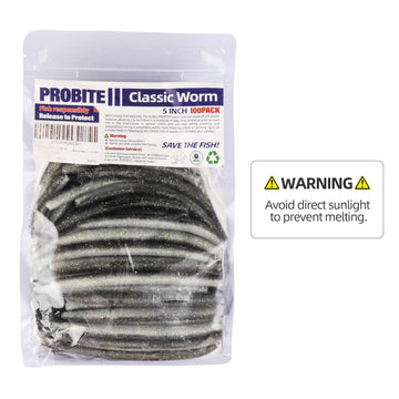 PROBITE soft worm bundle makes a thoughtful affordable fishing gift