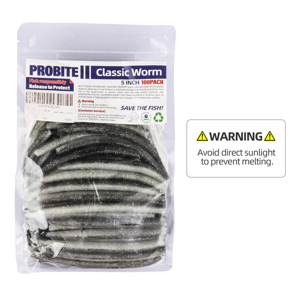 PROBITE soft worm bundle makes a thoughtful affordable fishing gift