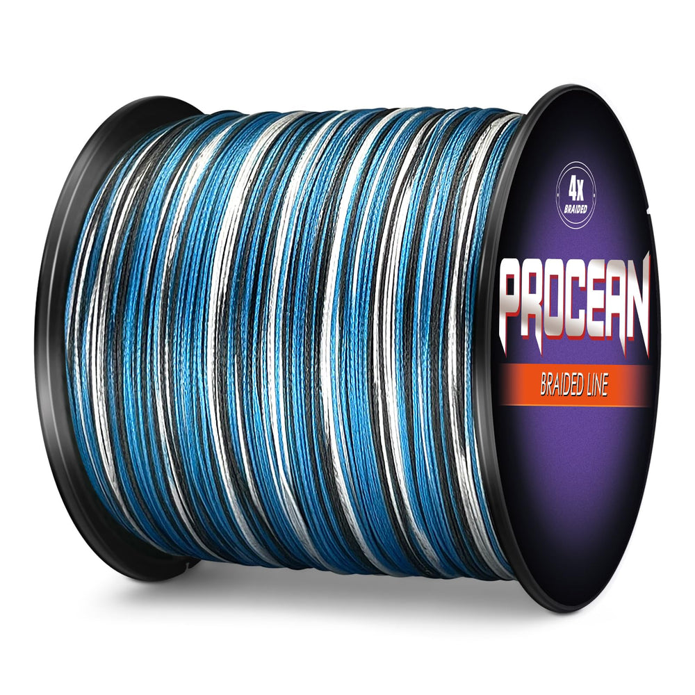 Procean 150 lb braid close up highlighting strength and diameter