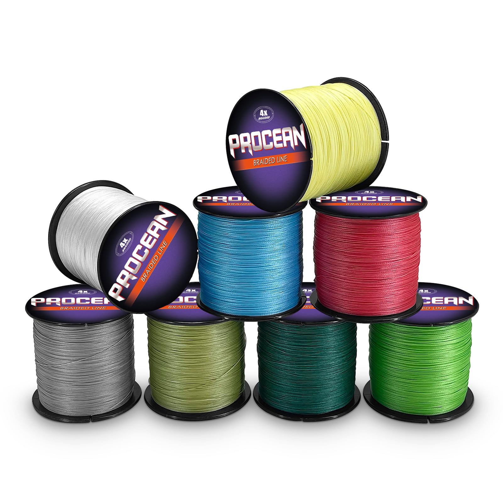 Procean high-performance braid supports smooth casting and steady line control.