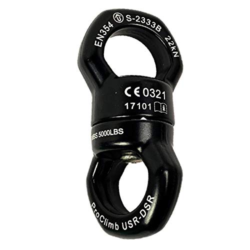 ProClimb 22kN micro rotator compact durable unit suitable for outdoor setups.