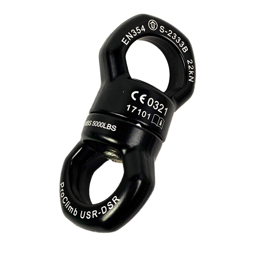 ProClimb 22kN micro rotator with sealed-bearing action enabling reliable rotation.