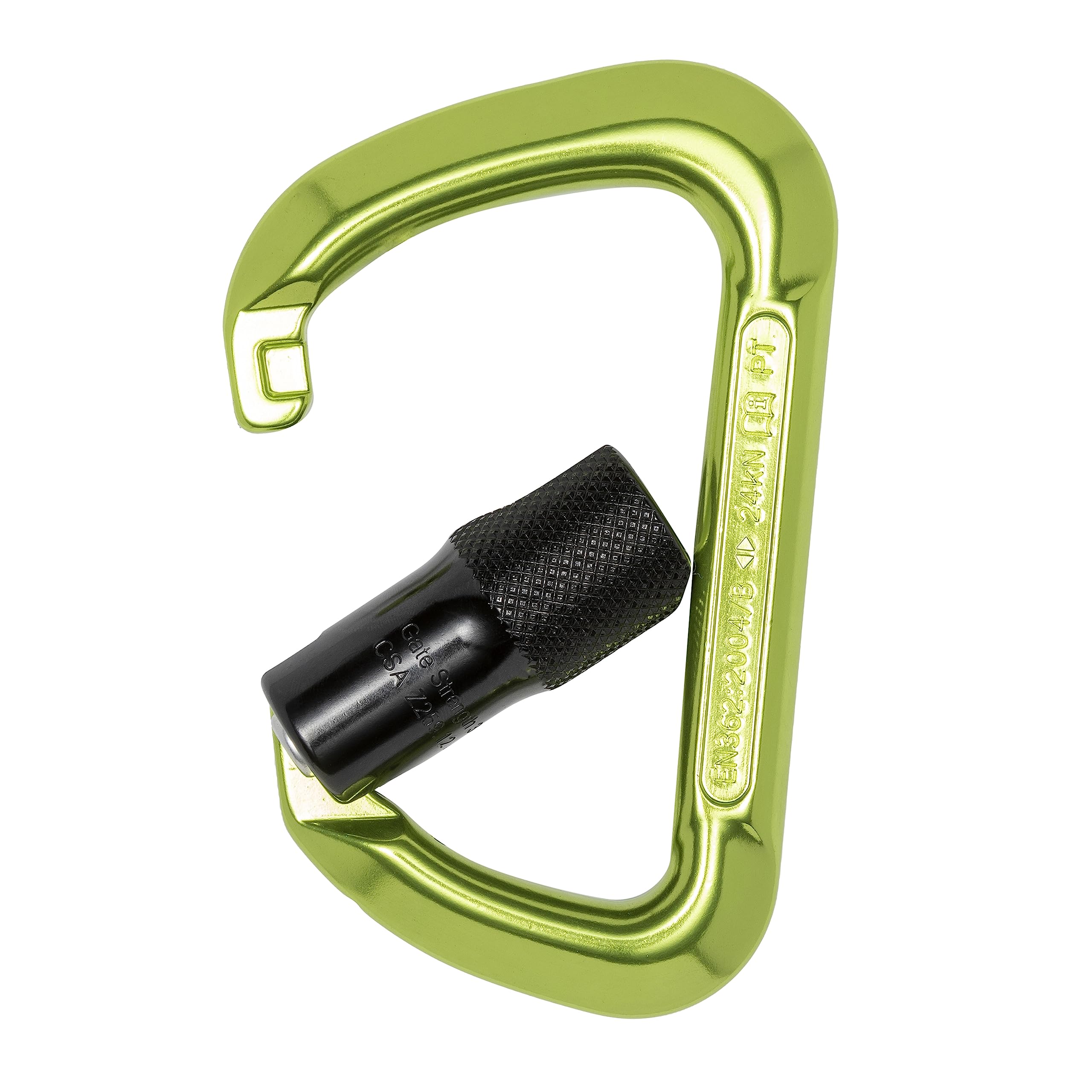 ProClimb 22mm gate-opening detail highlighting easy clipping and fast handling on routes.
