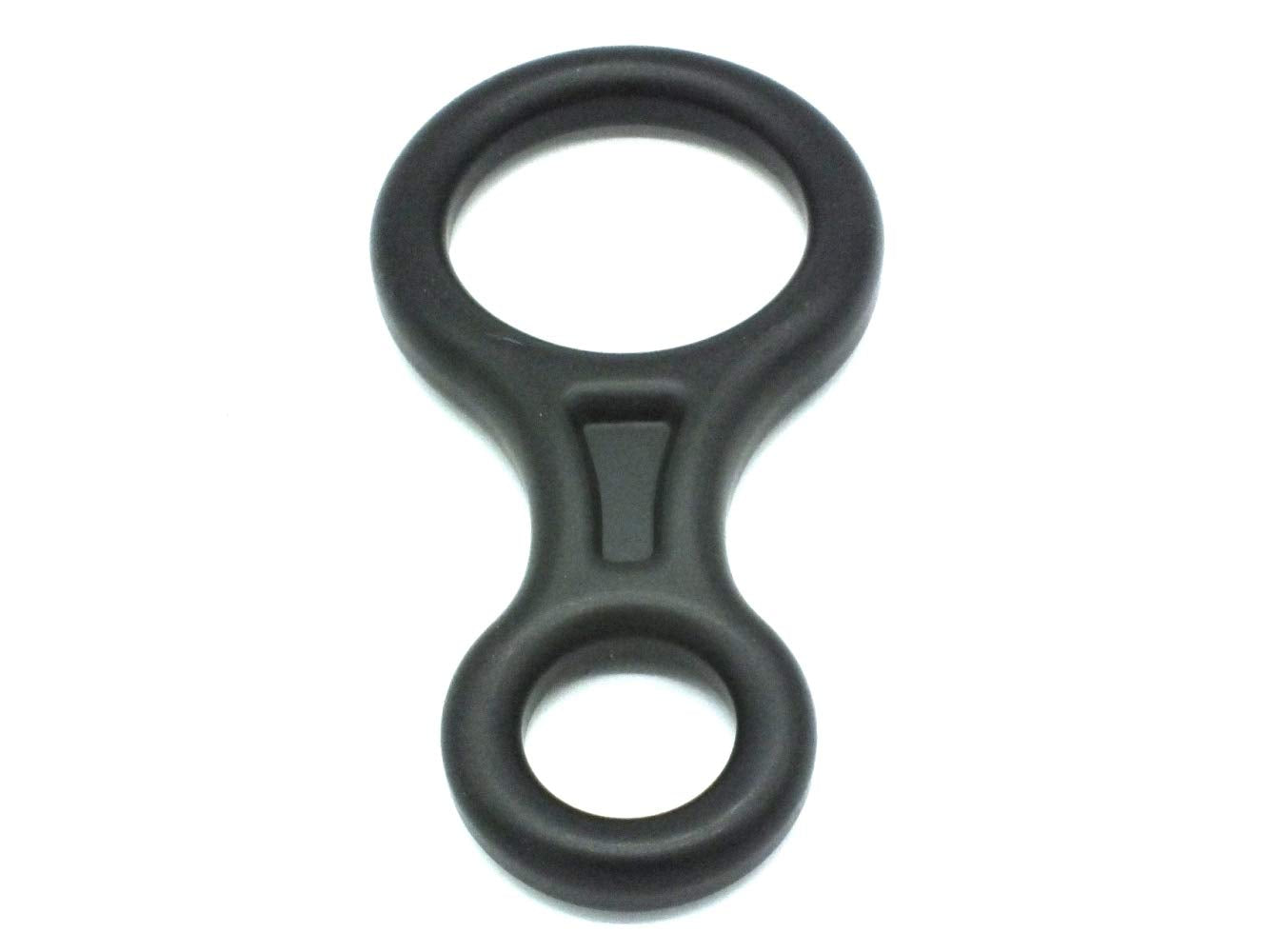 ProClimb anodized aluminum descender body highlights lightweight durability.