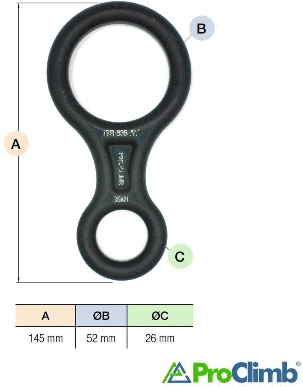 ProClimb ideal for arborists and tree climbing scenarios.