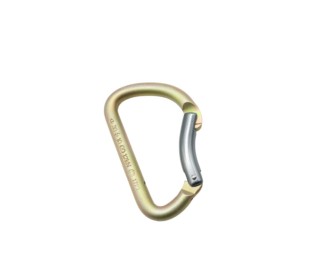 ProClimb 104 x 60 mm carabiner offers compact, balanced access.