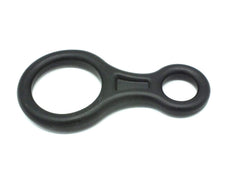 ProClimb device provides smooth rope action during descent and belay tasks.