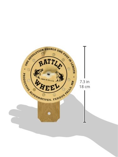 Productive 101 Rattle Reel Wall Mount close-up shows durable design for ice fishing setups.