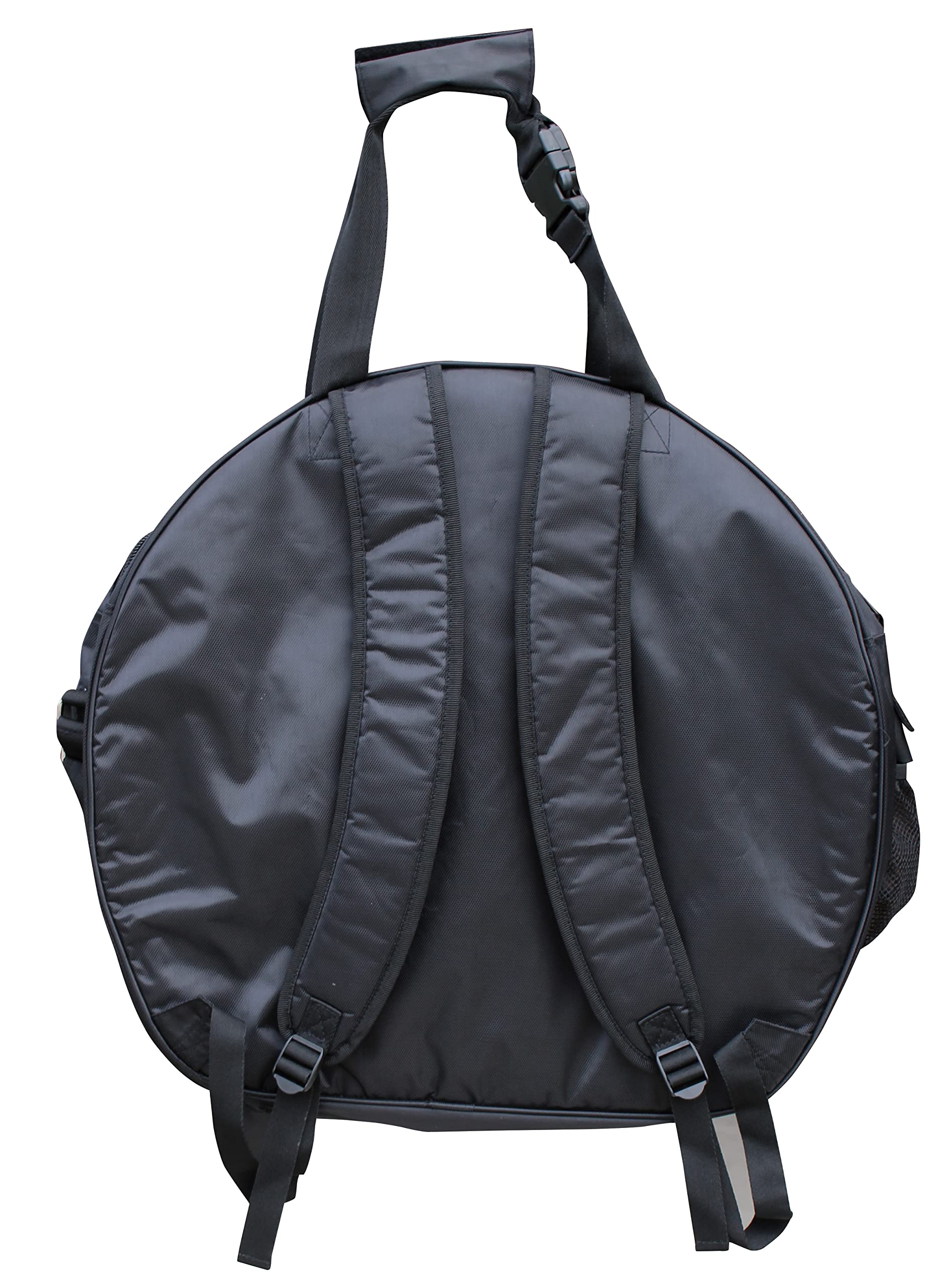 Professional's Choice rope bag backpack black interior with multiple pockets for organized storage.