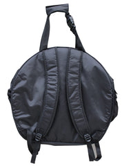 Professional's Choice rope bag backpack black interior with multiple pockets for organized storage.