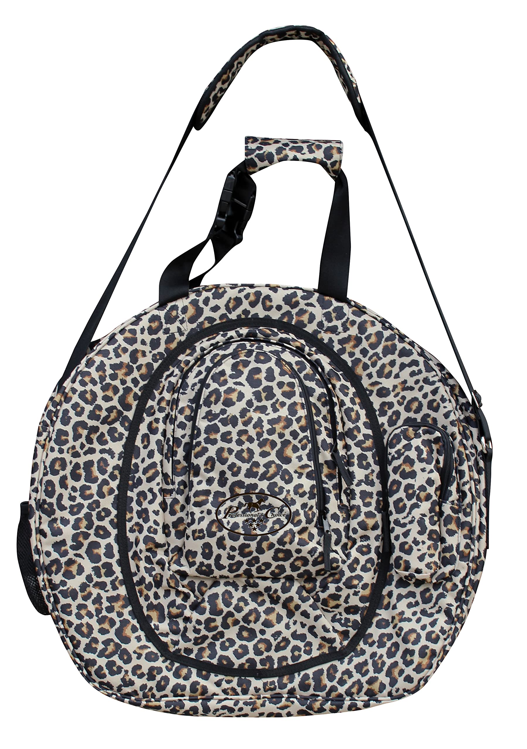 Professional's Choice rope bag backpack cheetah exterior with organized pockets for quick access.