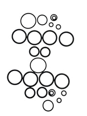 Professor Foam 2-pack o-ring kit for Benjamin Marauder seals, supporting reliable airgun sealing.