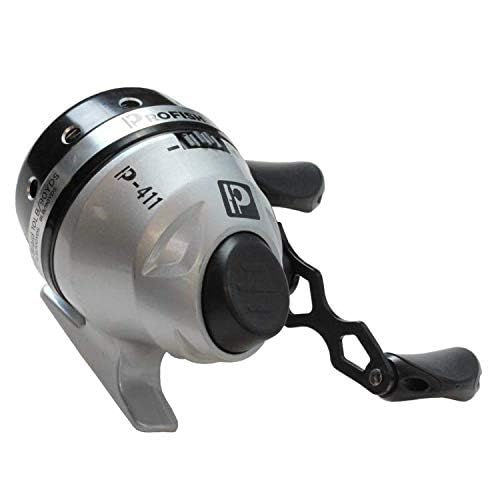 ProFISHiency anodized handle and spool provide sturdy, comfortable control.