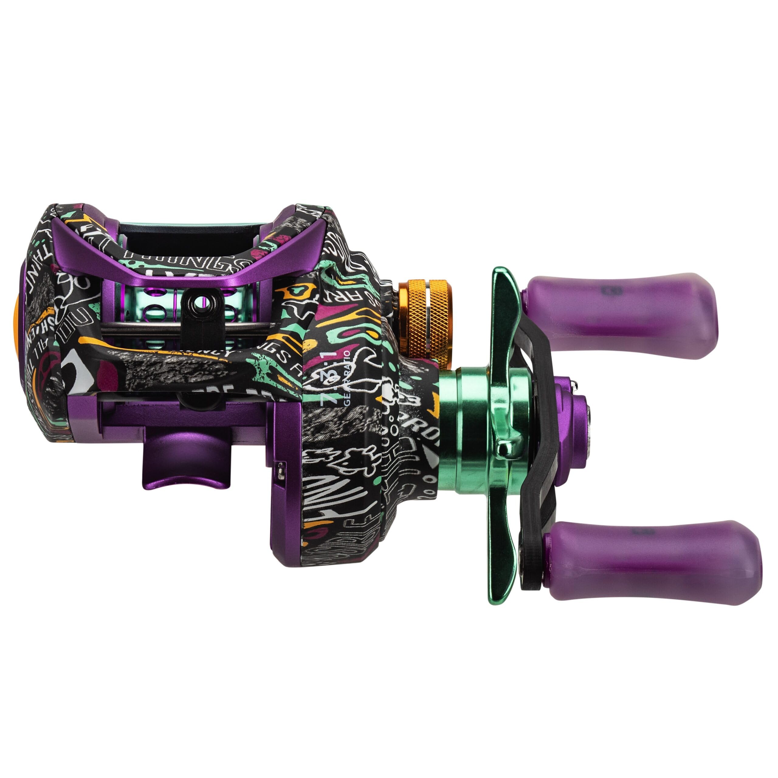 ProFISHiency Krazy 3 gear ratio 7-1 enabling quick retrieves