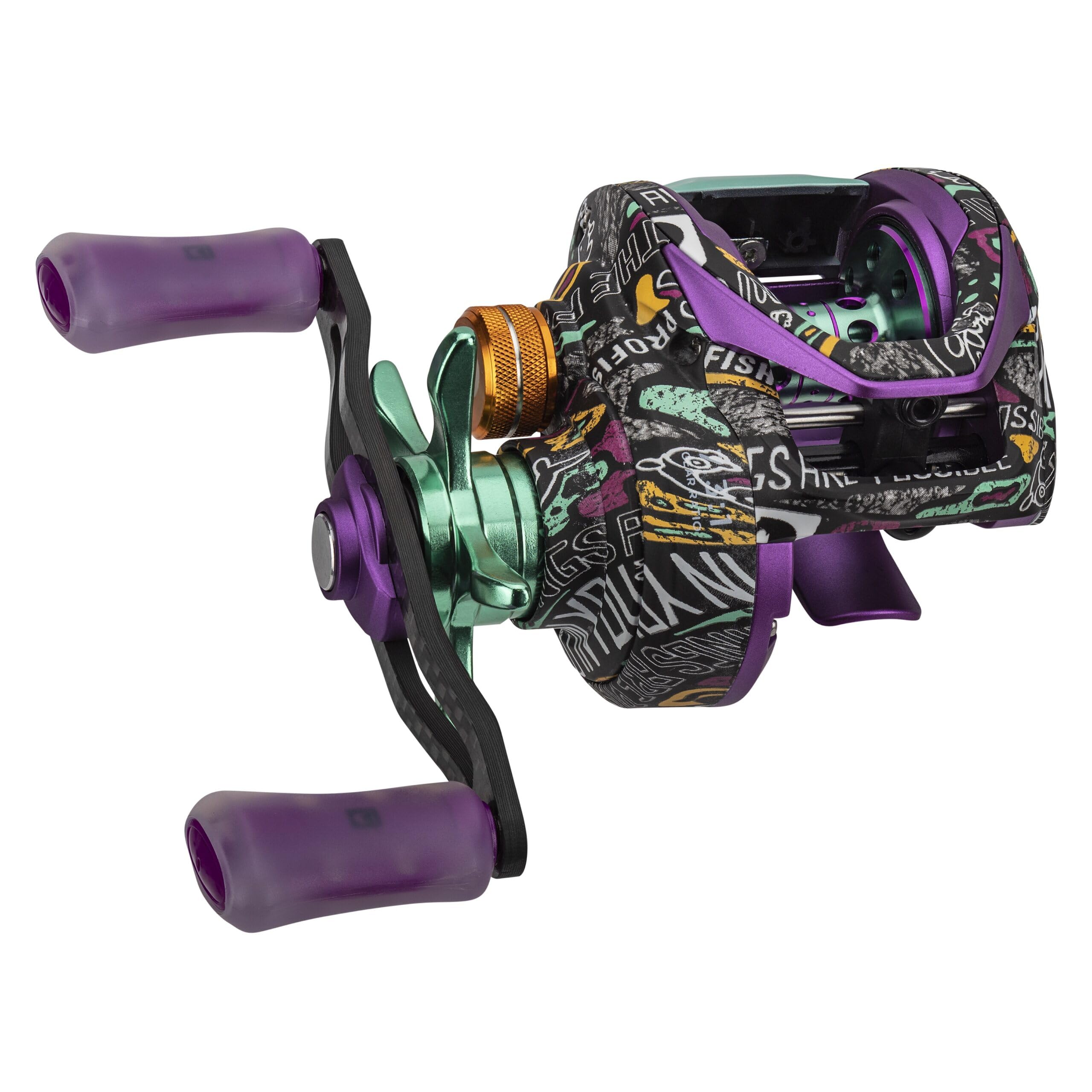 ProFISHiency Krazy 3 baitcast reel with graphite frame for lightweight, smooth casting