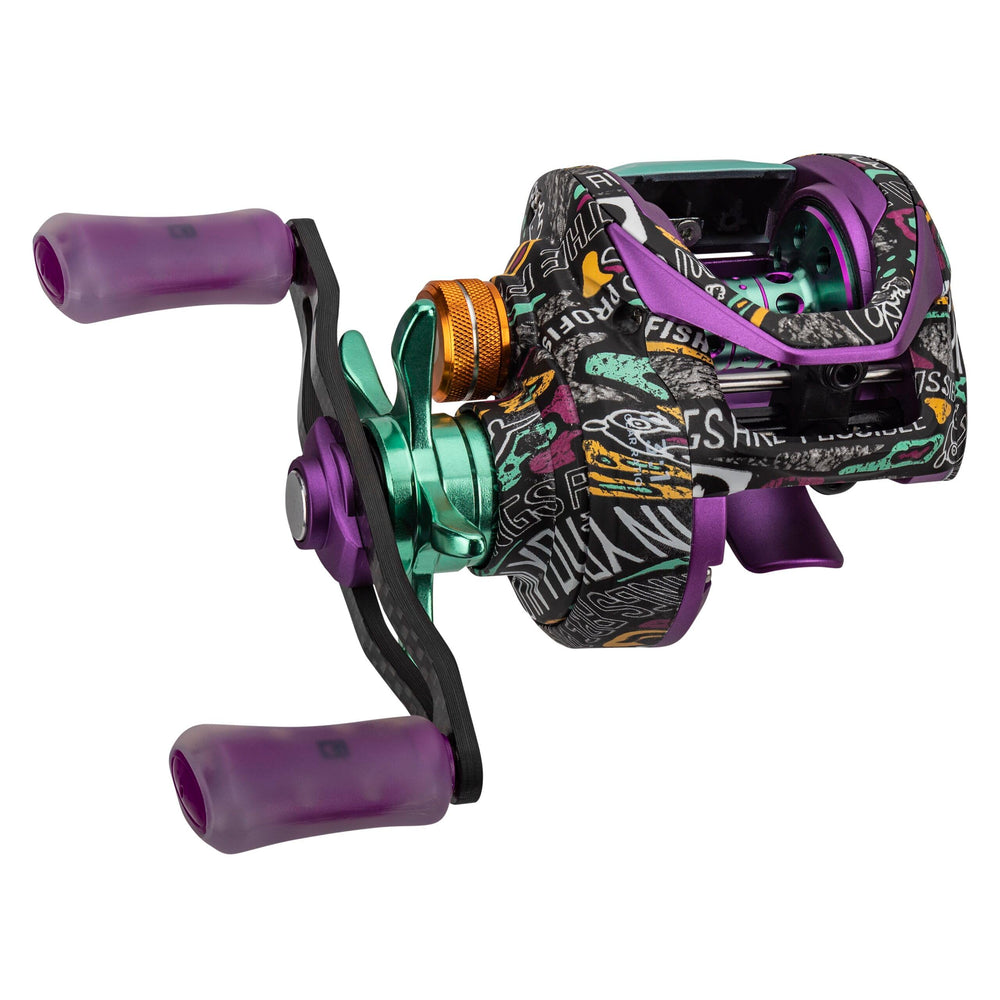 ProFISHiency Krazy 3 baitcast reel with graphite frame for lightweight, smooth casting