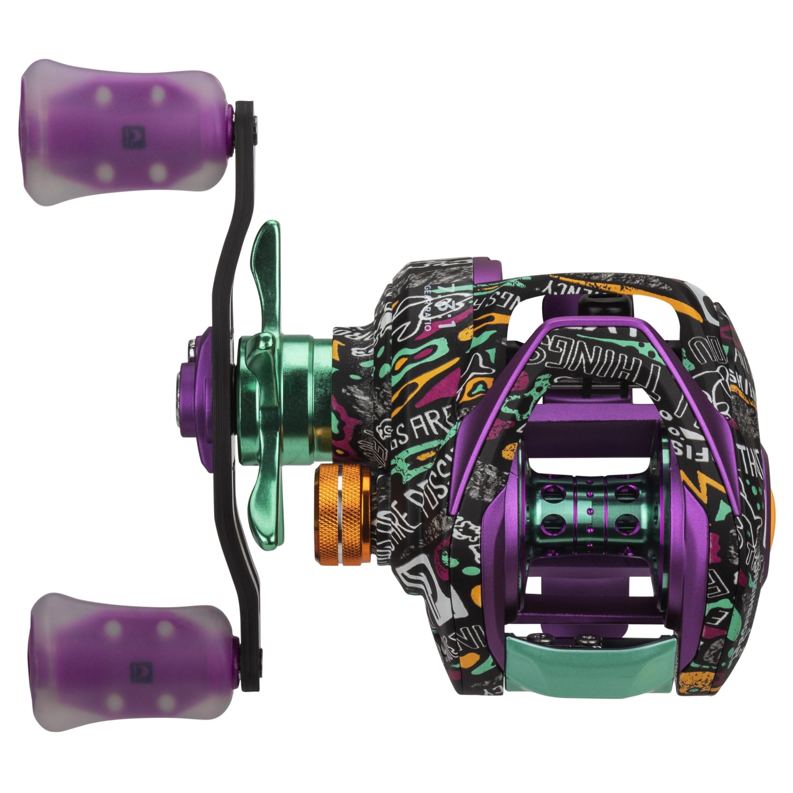 ProFISHiency Krazy 3 reel sideplates highlighting durable construction
