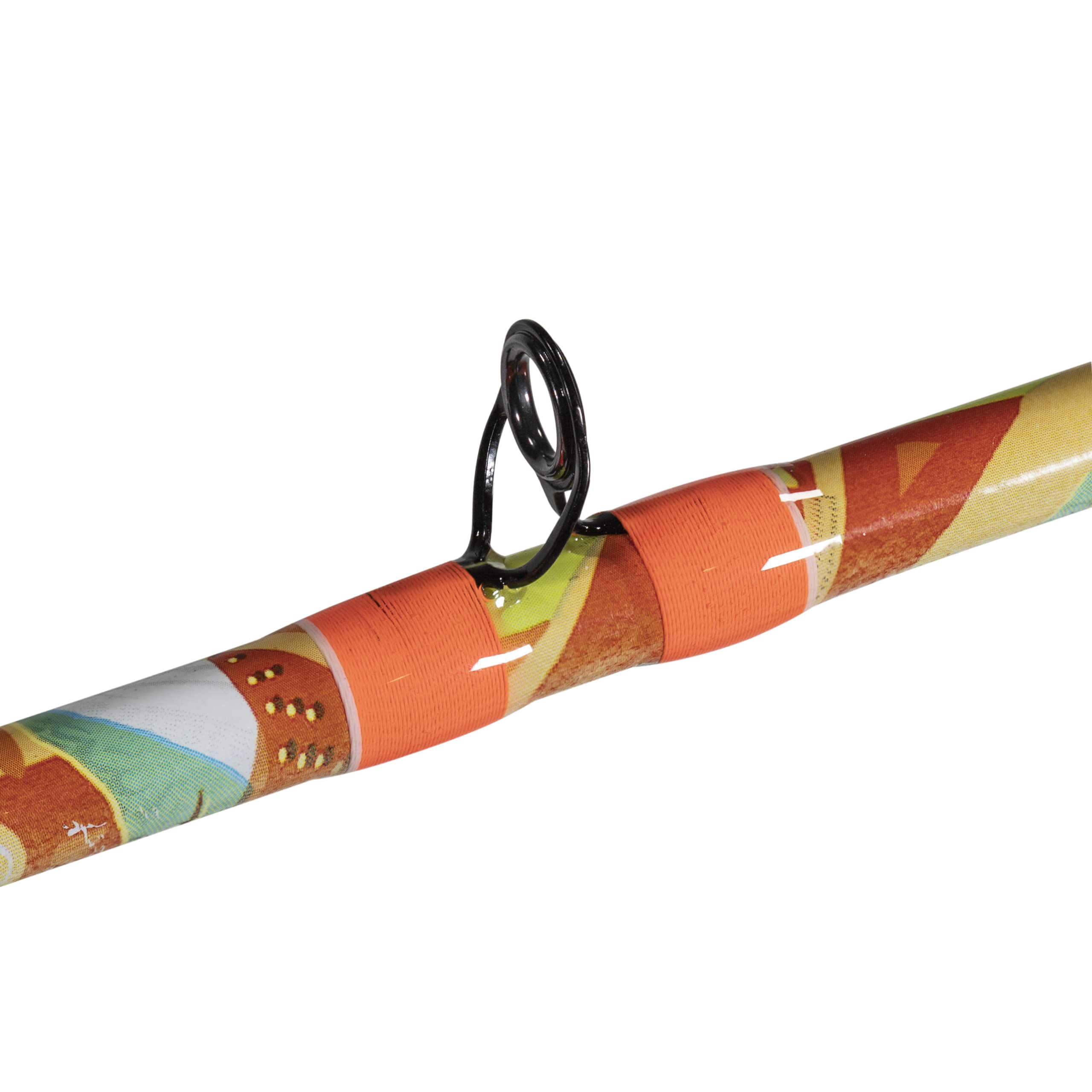Krazy Pro Series Rod in bright color on water