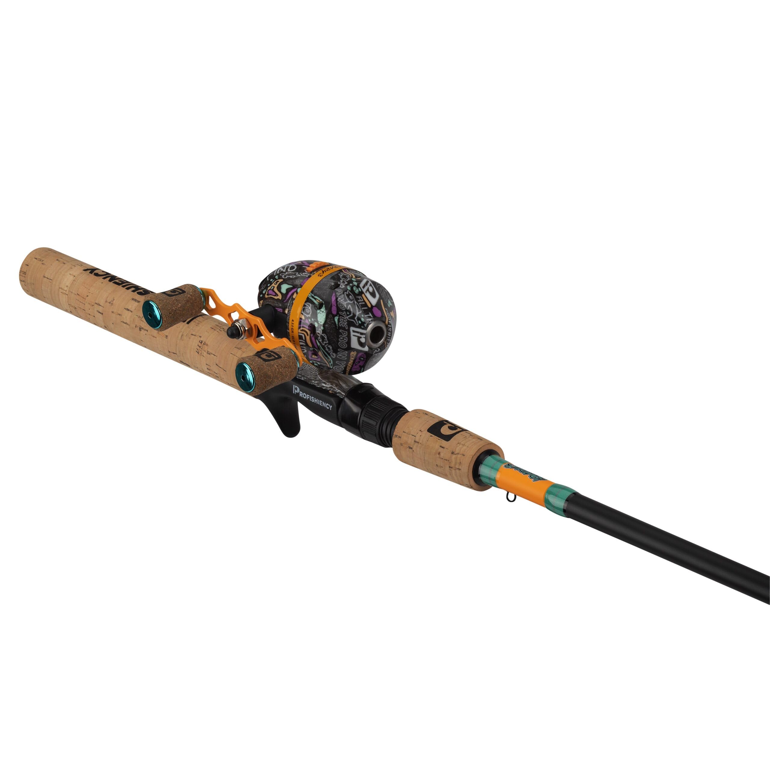 ProFISHiency Krazy Spincast 5ft 8in rod in action for easy casting.