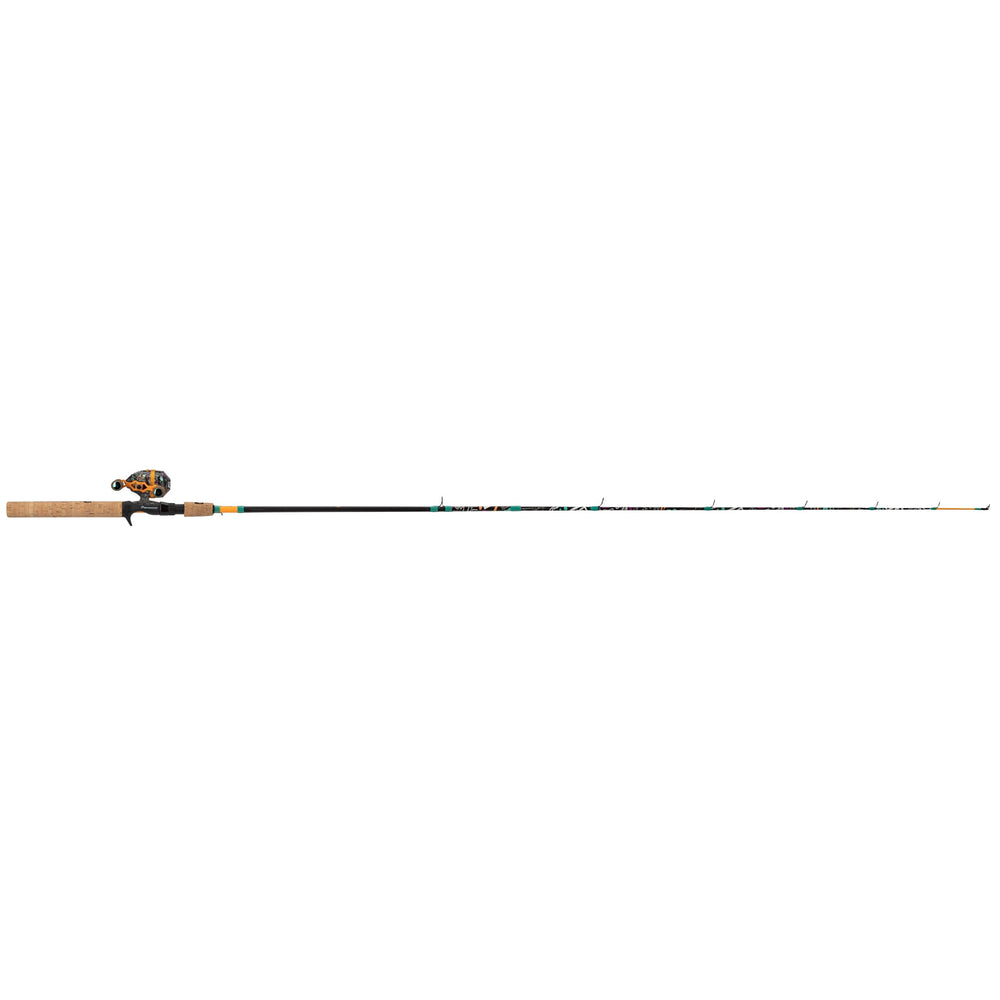 ProFISHiency Krazy Spincast 5-8in rod with cork handle, comfortable grip.