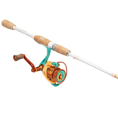 ProFISHiency Krazy Spinning Combo rod close-up showing the 30-ton carbon blank for sensitivity.