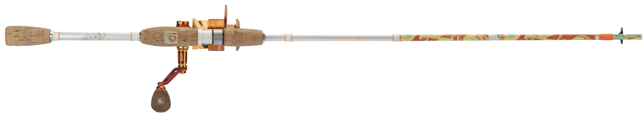 ProFISHiency Krazy Spinning Combo carbon spool and Fuji seat support smooth retrieves.