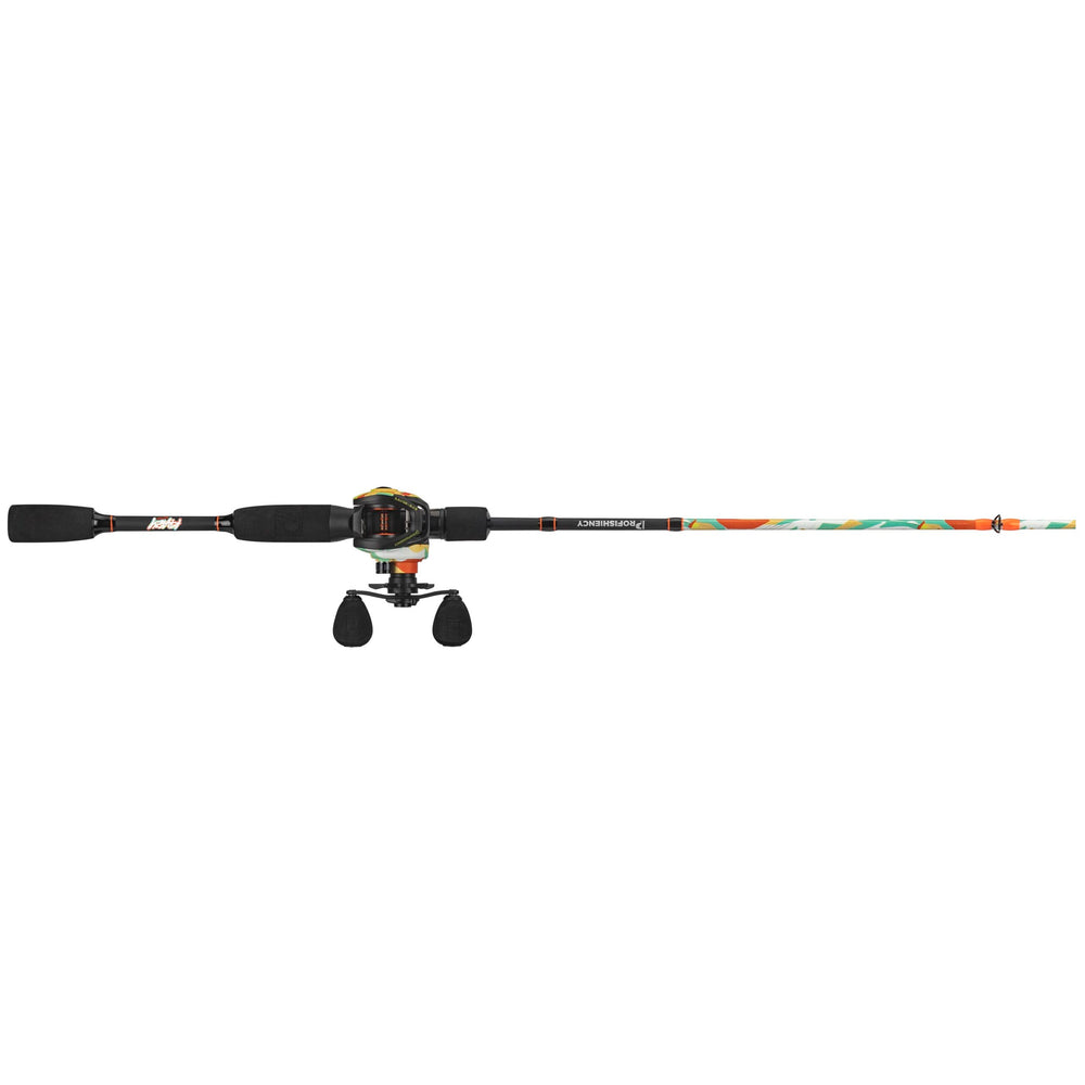 ProFISHiency Krazy reel with smaller profile fits young hands for easy casting.