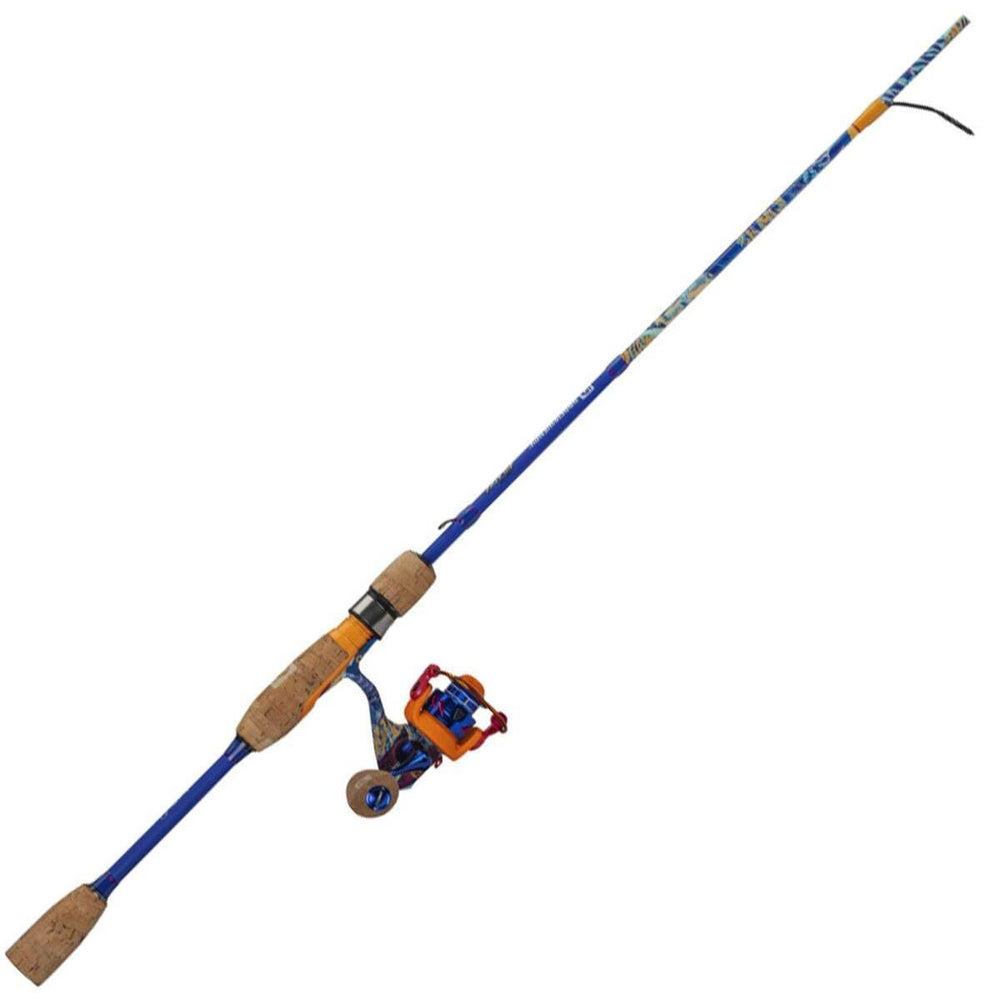 Profishiency Next Gen spinning combo full view emphasizing ergonomic grip and versatile line capacity