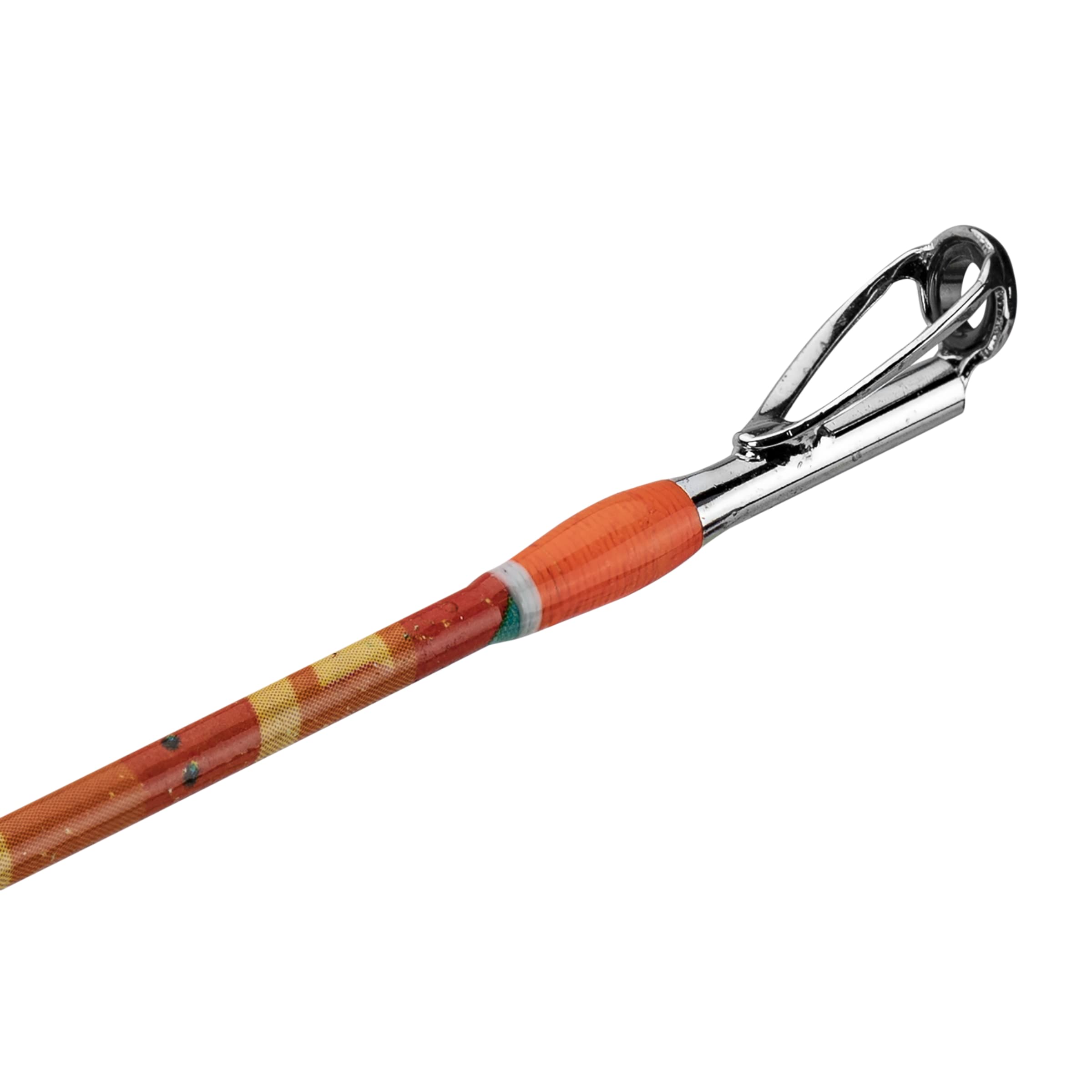 ProFISHiency pocket combo pattern design enhances travel and tangle-free use.