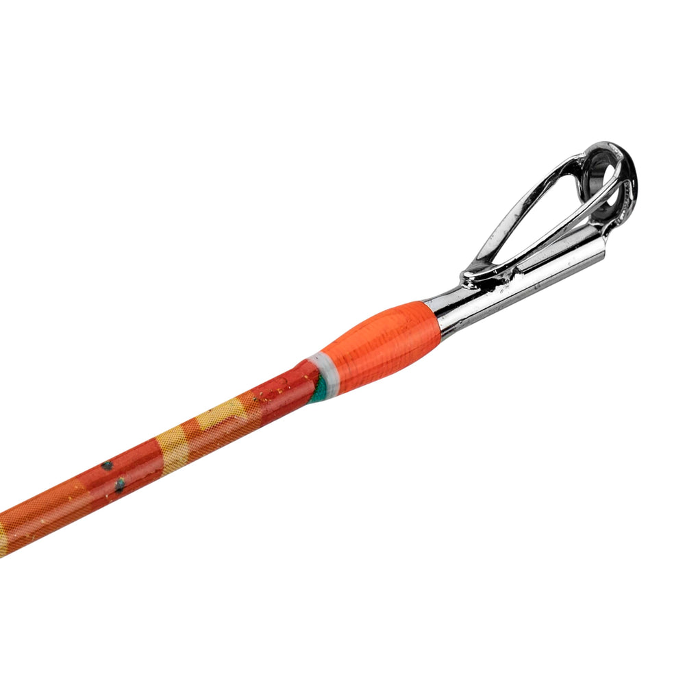 ProFISHiency pocket combo pattern design enhances travel and tangle-free use.