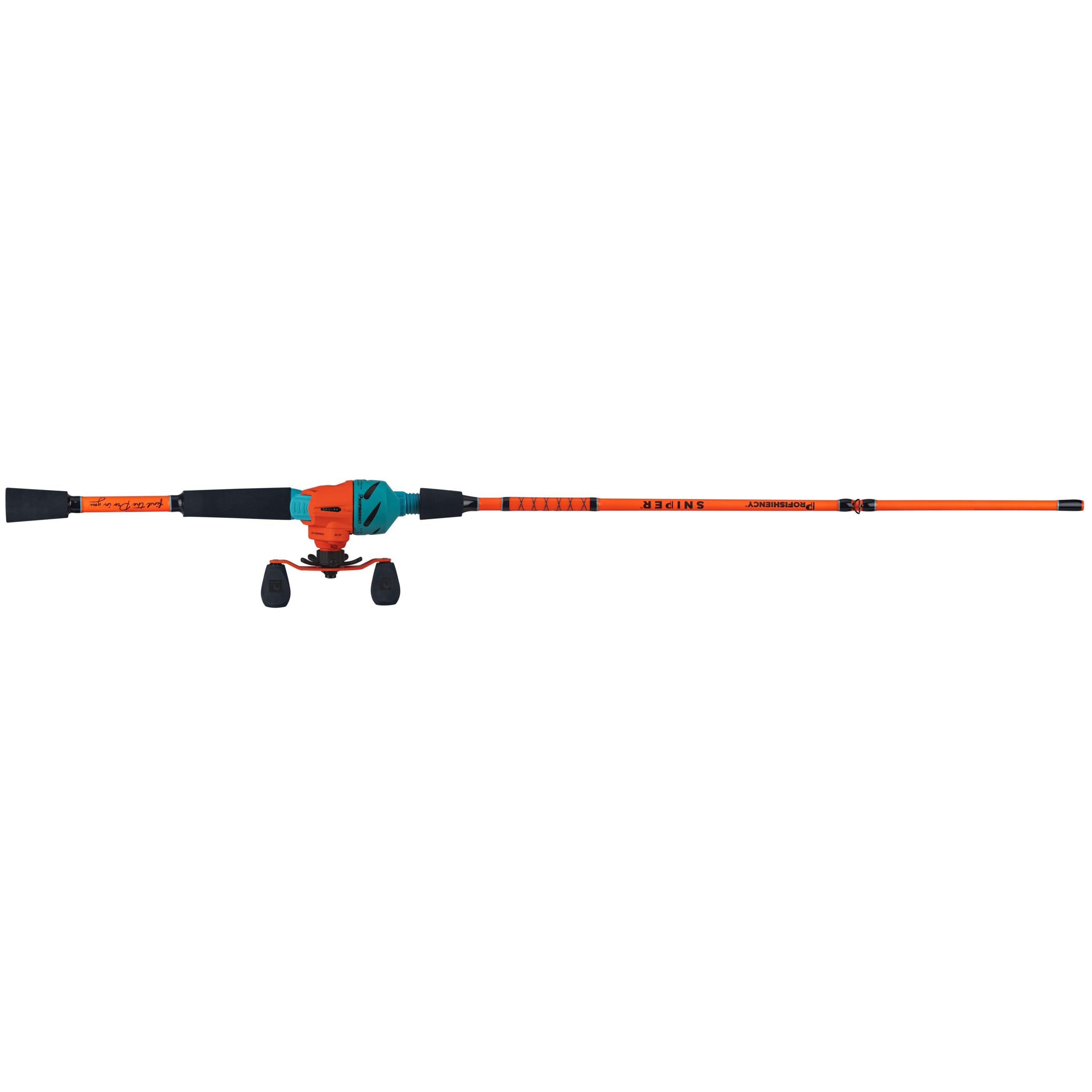 ProFISHiency Sniper Blaze spincast rod handle supports all-day comfort