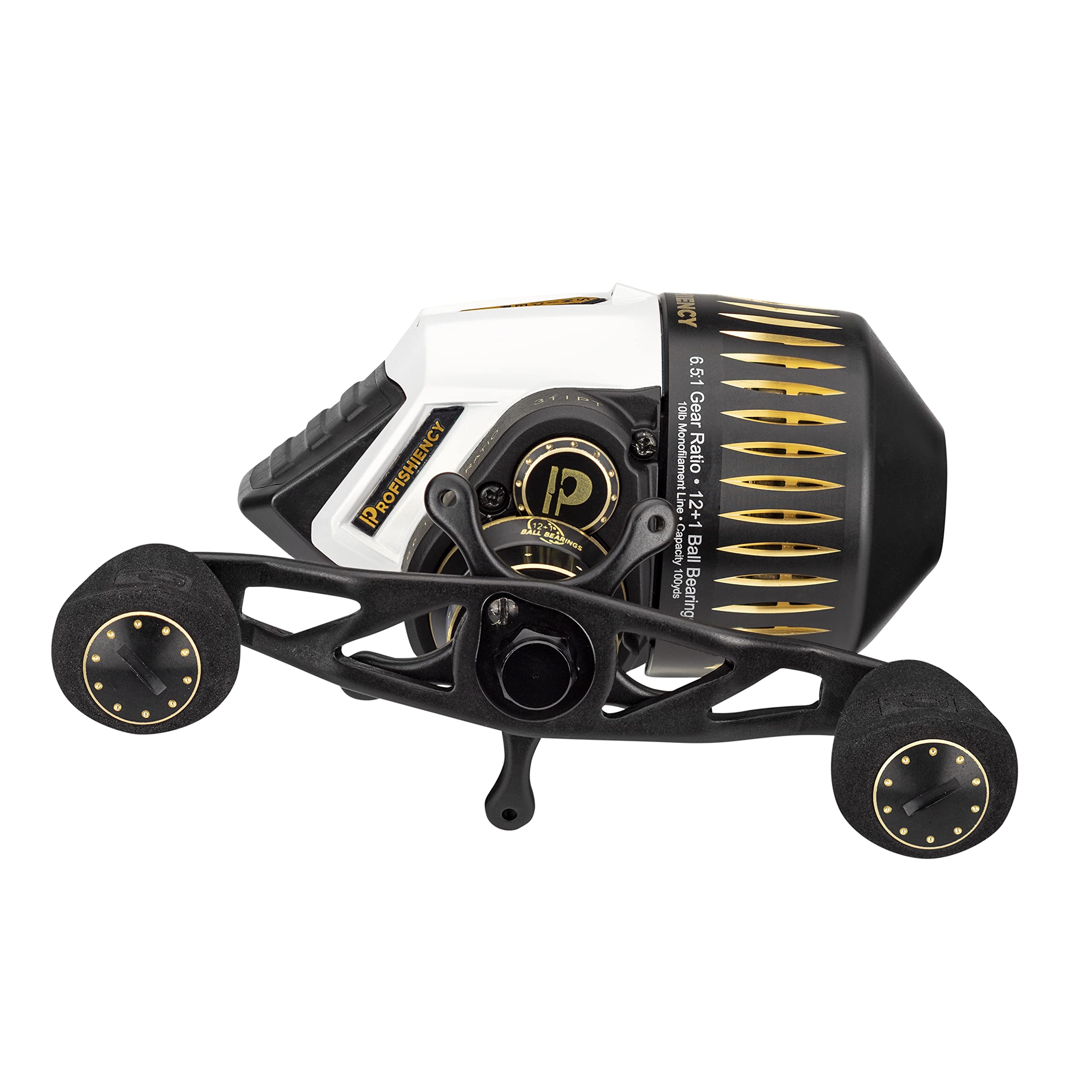 ProFISHiency Sniper Spincast Reel 12-bearing system reduces play for precise hooksets.