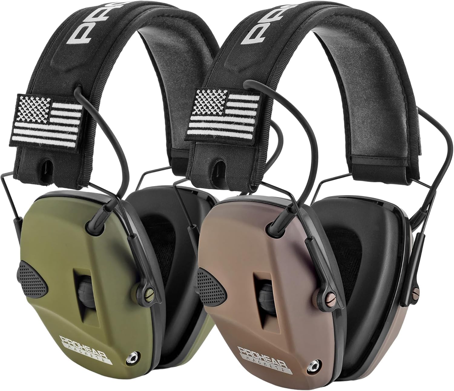 PROHEAR 2 Pack accessories include pouch and cable for quick setup.