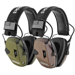 PROHEAR 2 Pack ear protection with 4x amplification for clear range communication.