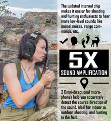 PROHEAR earmuffs attack-time 0.0005 s response speed in action