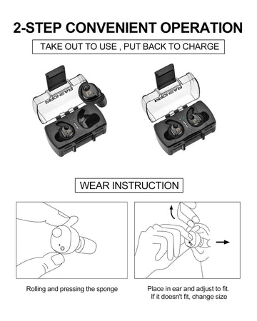 PROHEAR pocket-friendly case design keeps hearing protection ready anywhere.