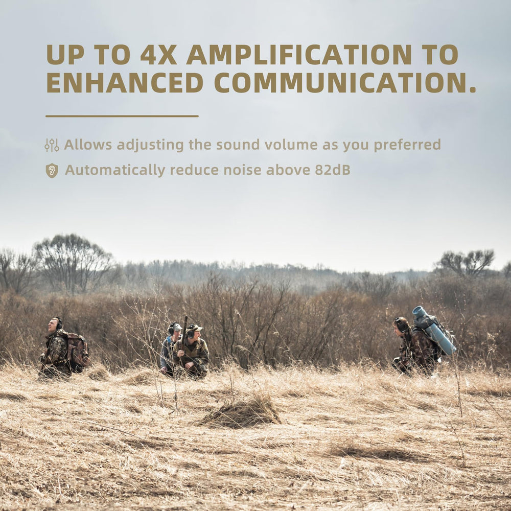 PROHEAR secure-fit earcups provide comfortable long sessions during target practice.
