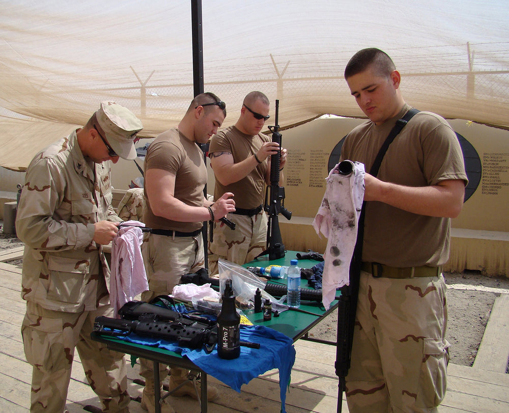 Prom Pro7 gun cleaner bottle label and back view