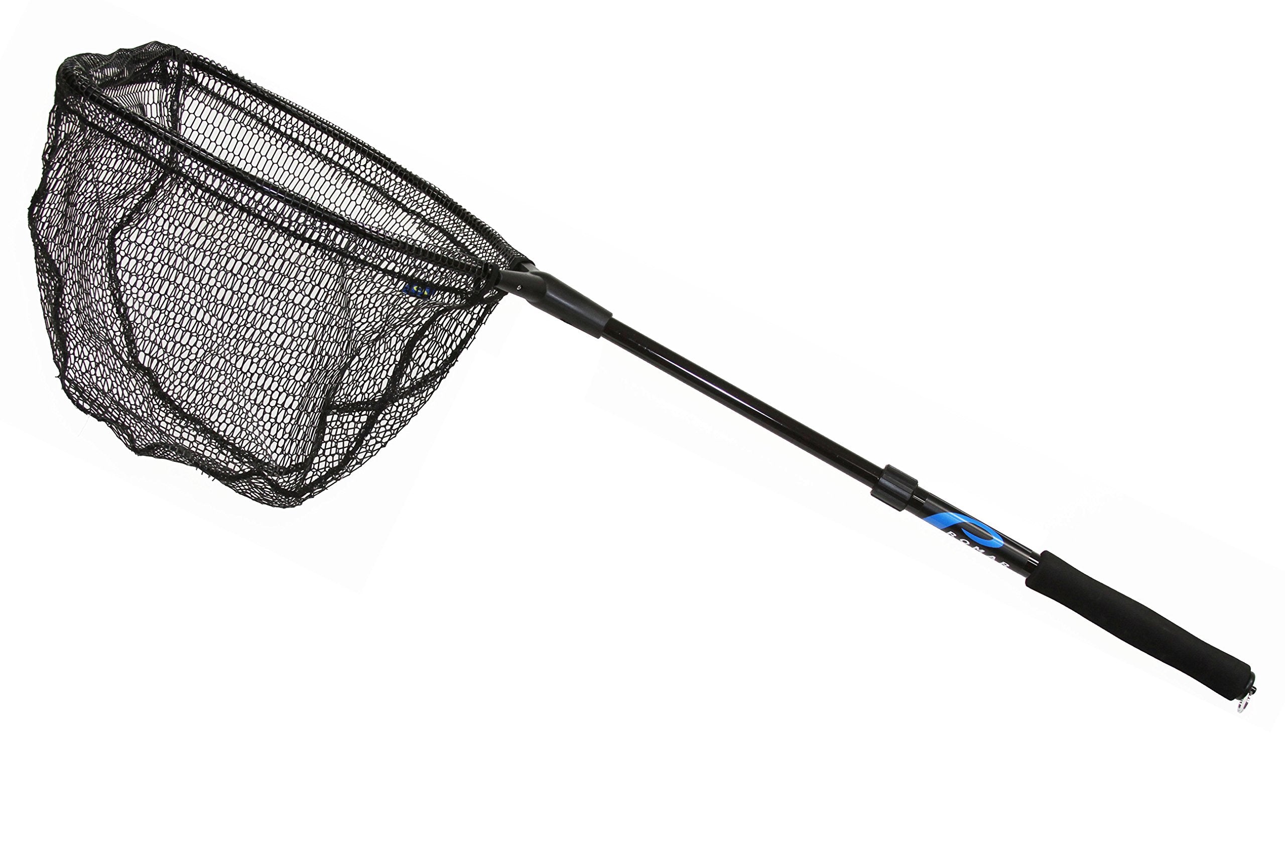 Promar Promesh landing net 22x24 frame for snag-free retrieval and gentle handling.
