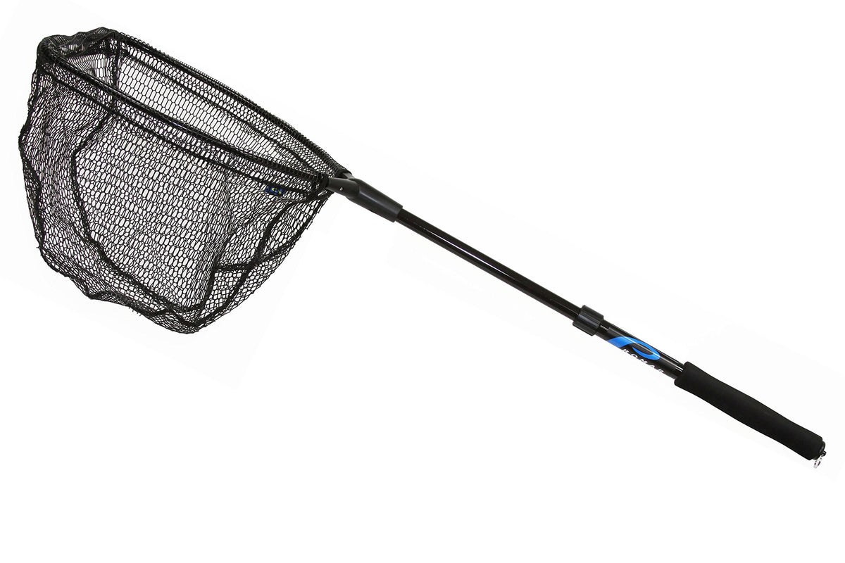 Promar Promesh landing net 22x24 frame for snag-free retrieval and gentle handling.