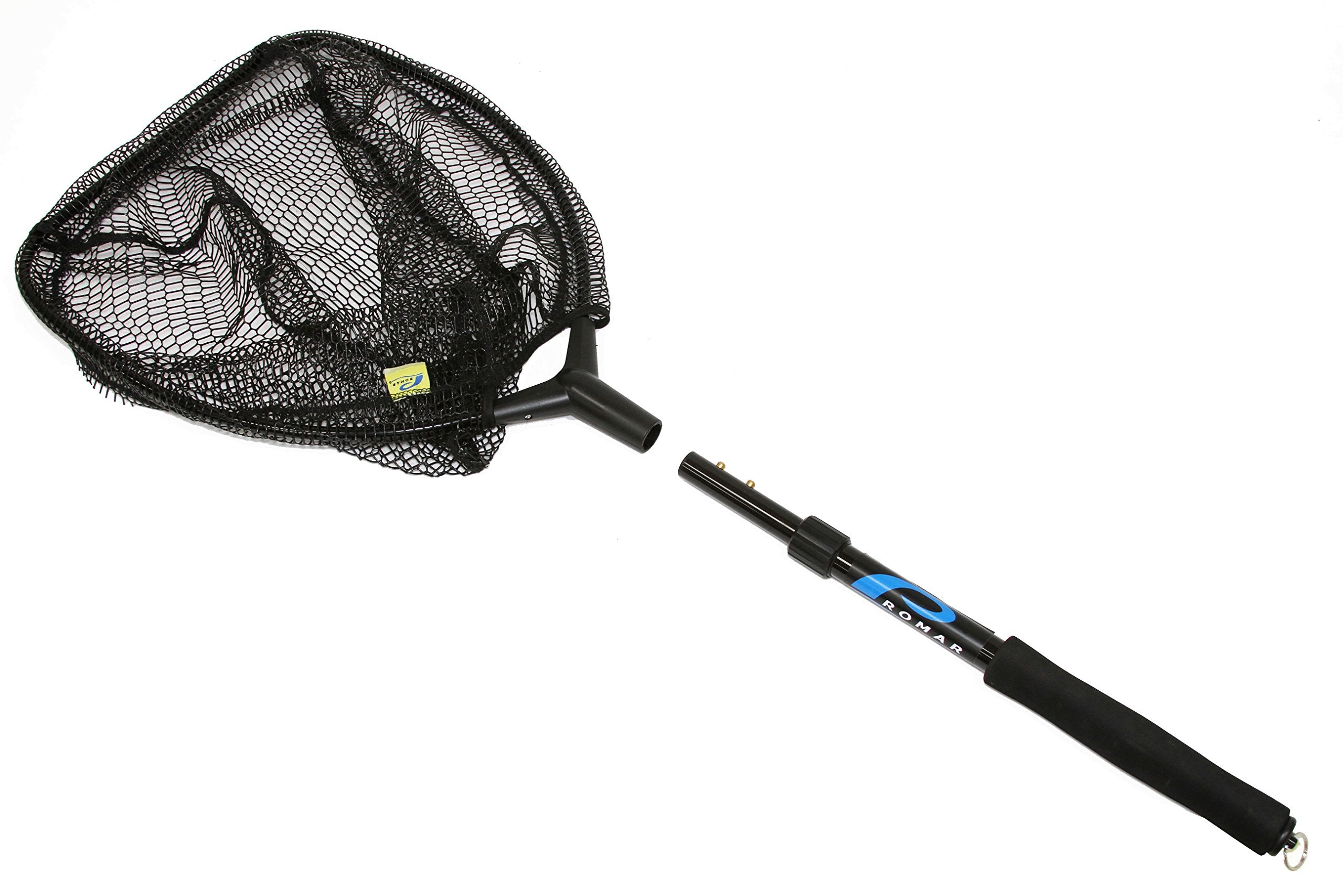 Promar Promesh 48-inch handle extended reach for distant fish and easier control.