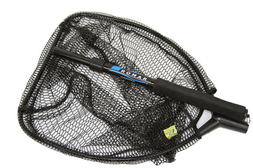 Promar Promesh black finish provides low visibility for stealthy shore and boat fishing.
