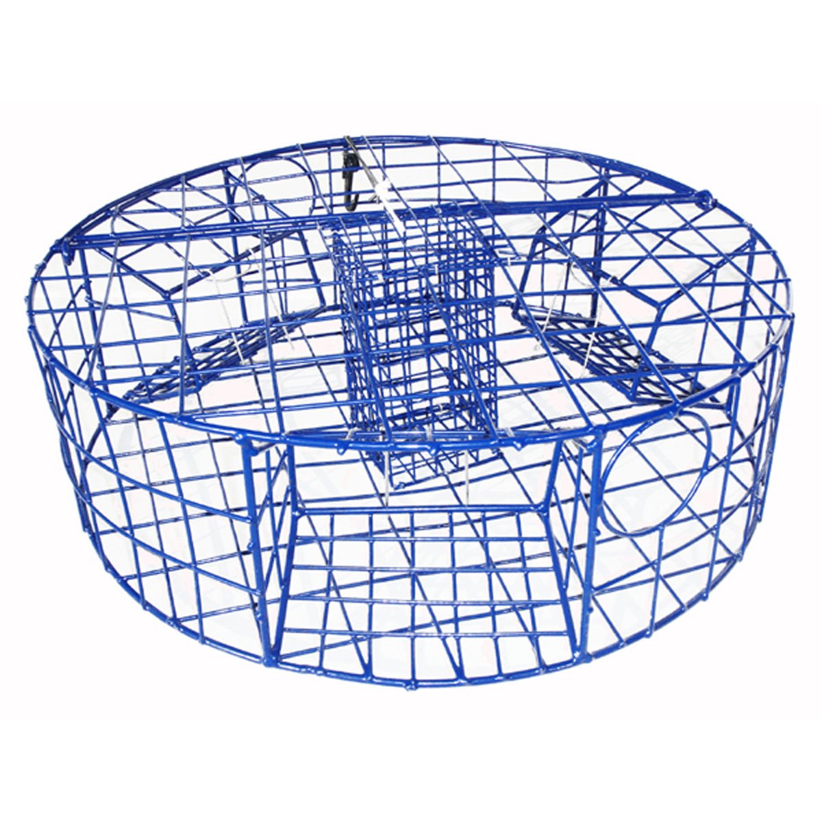 Promar TR-530 heavy duty crab pot, 30-inch blue steel, durable crabbing gear for coastal waters