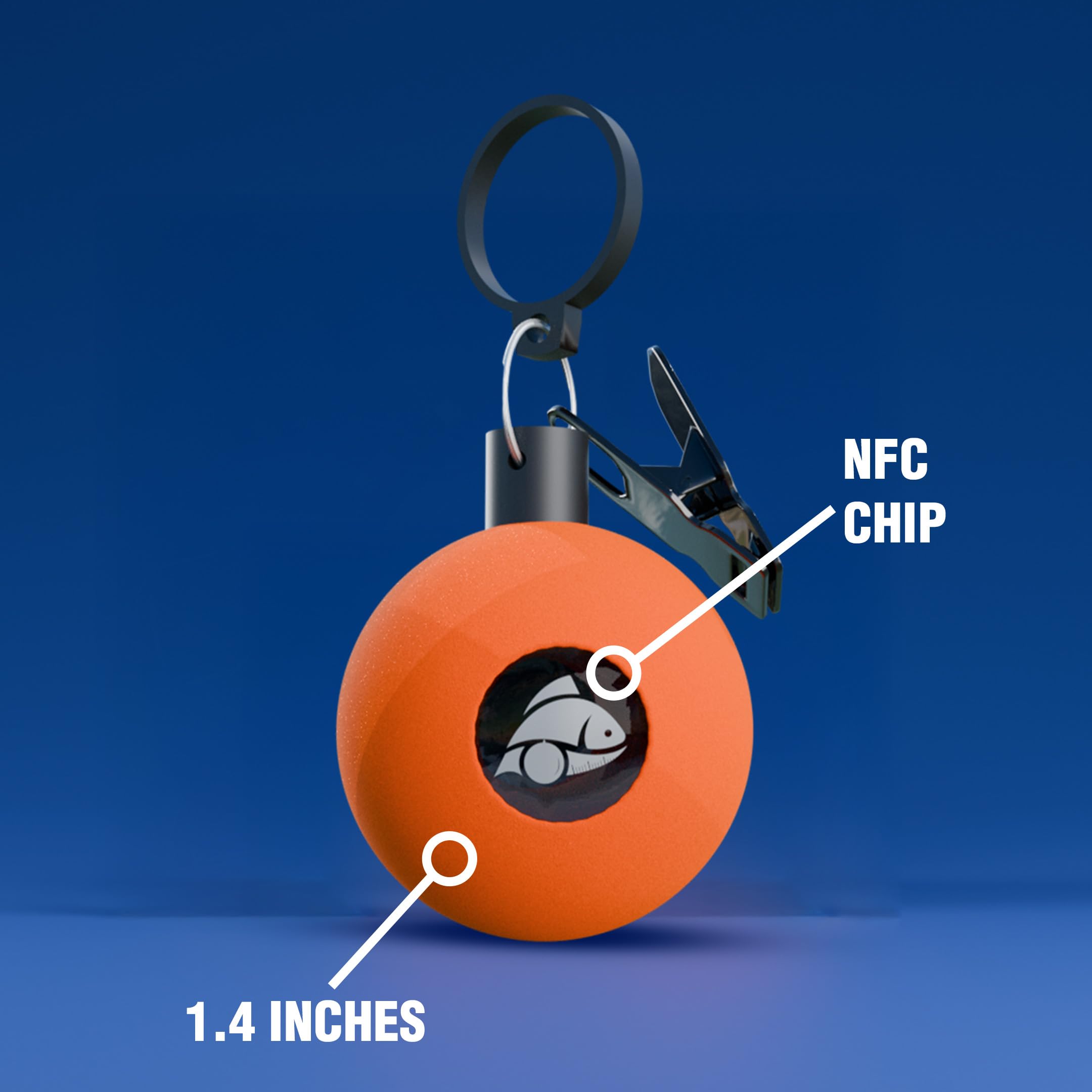 Fishtechy SMART Log displaying measured data