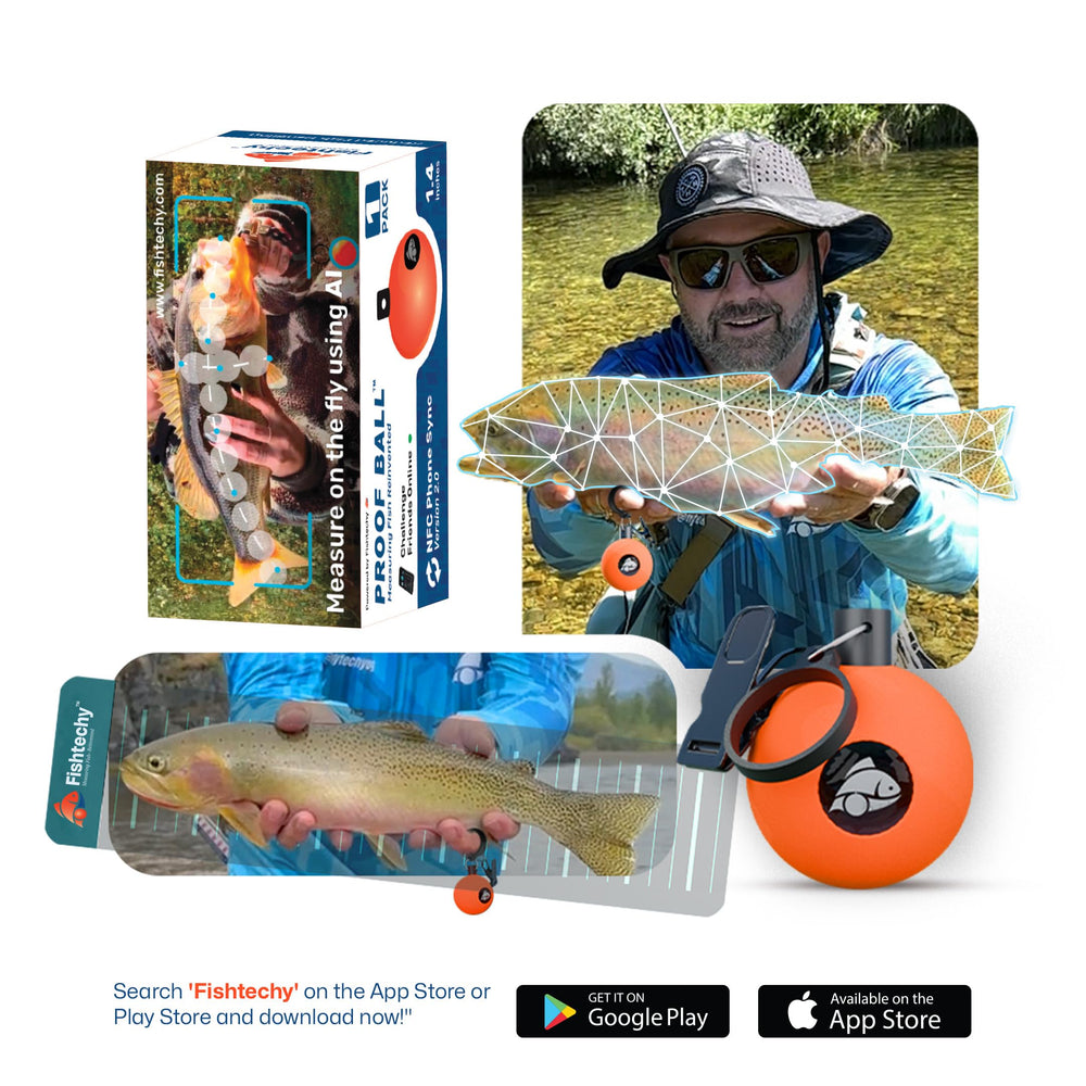 Fishtechy SMART Log and Challenge features on screen