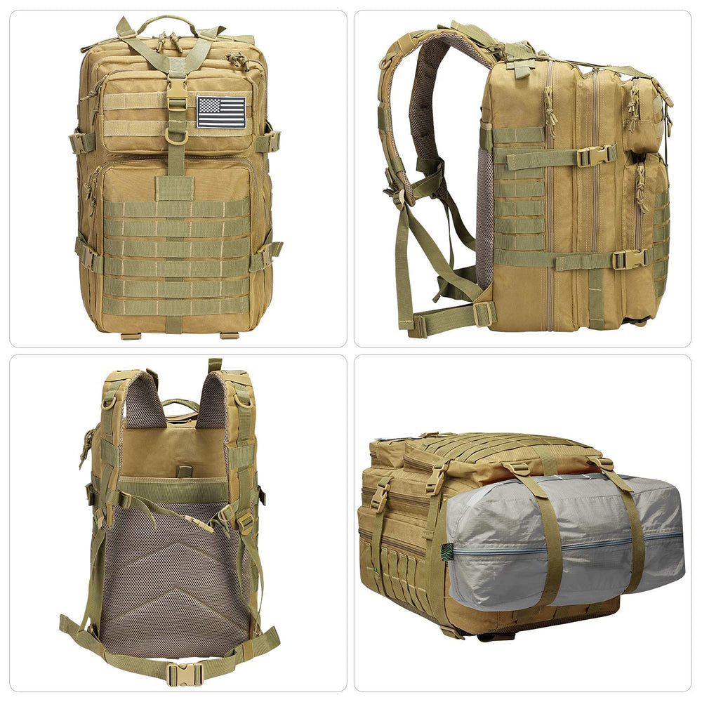 Prospo 40L hydration compatibility image demonstrates easy bladder integration on the go.