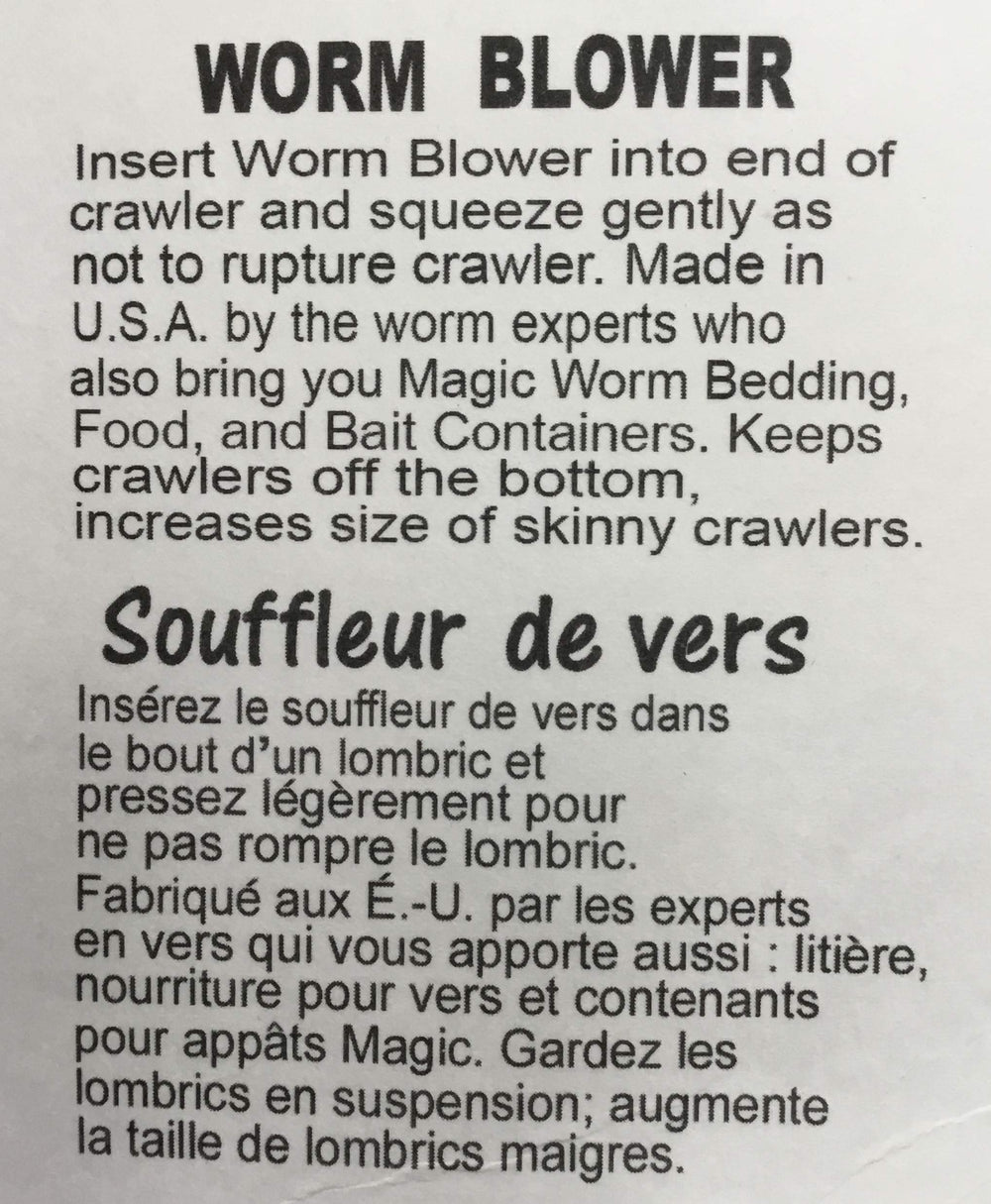 Protective cork for worm threader tip