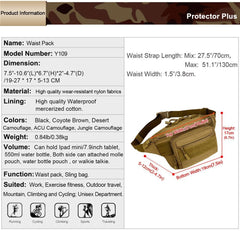 Protector Plus UNISTRENGH MOLLE system demonstrates expandability with extra pouches
