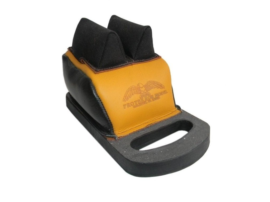 Protektor Model Deluxe BB Rear Bag with mid Cordura ears, enhancing stability for bench rest shooting.