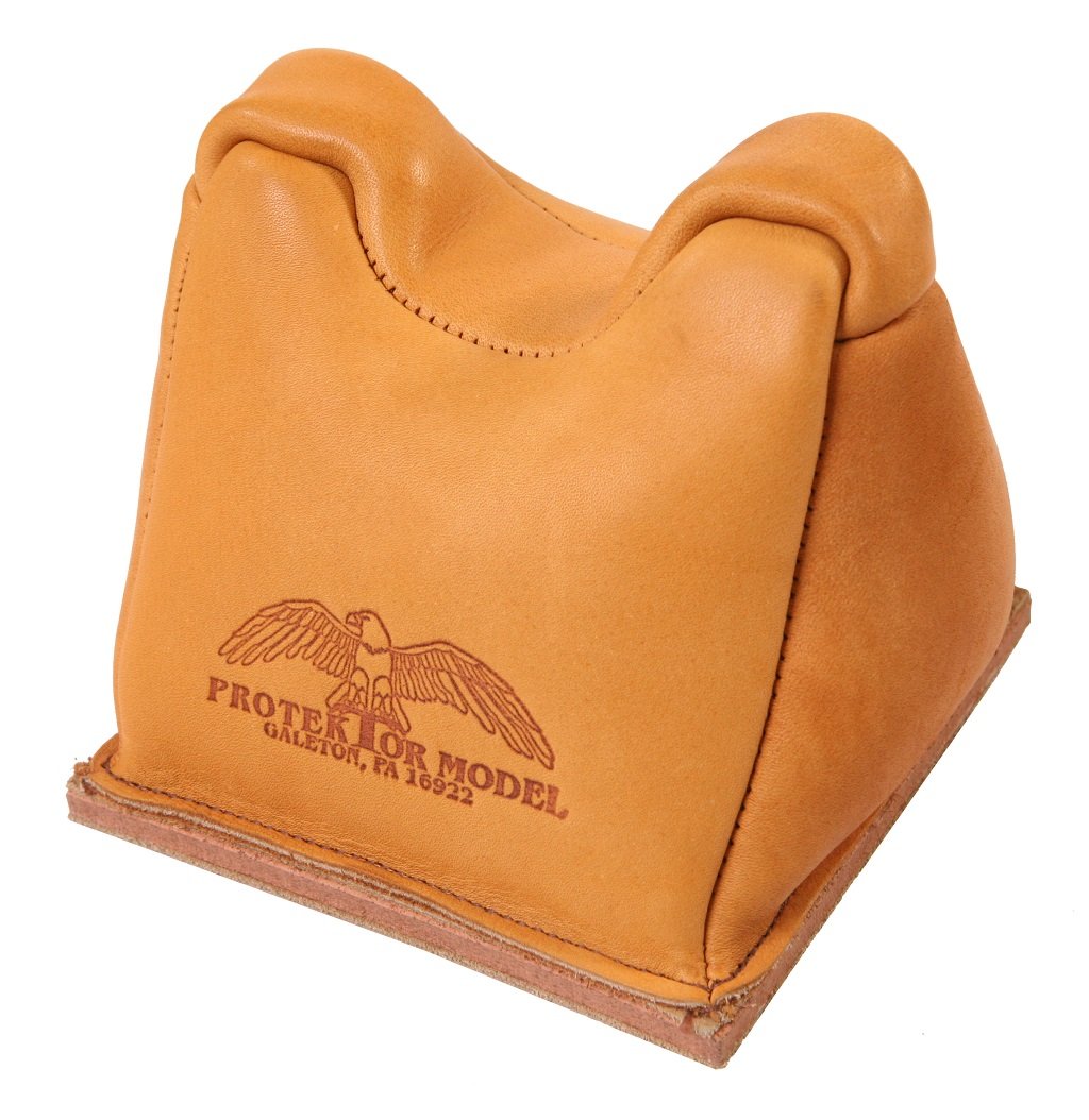 Protektor Model Front Bag with hard bottom offers stable rifle forend support for precise aiming.